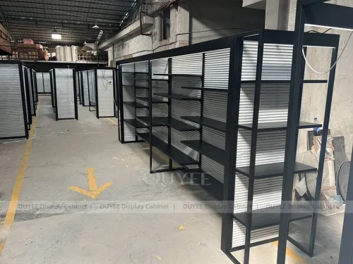 White Modular Hair Product Hair Product Display