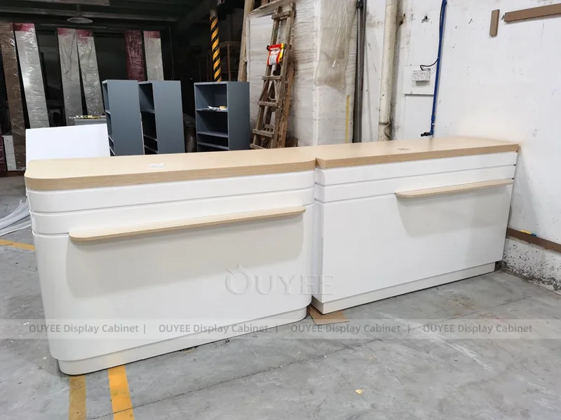 White Pharmacy Checkout Drawer Counter Display - Image 3