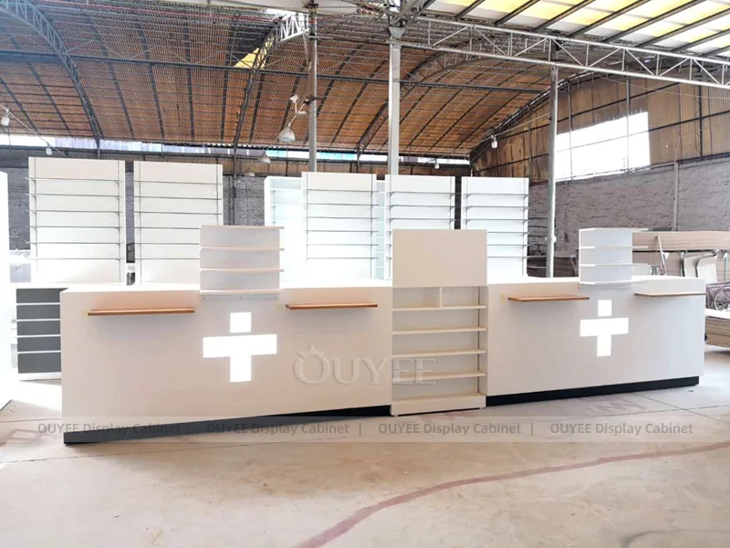 White Pharmacy Counter Cross - Image 2