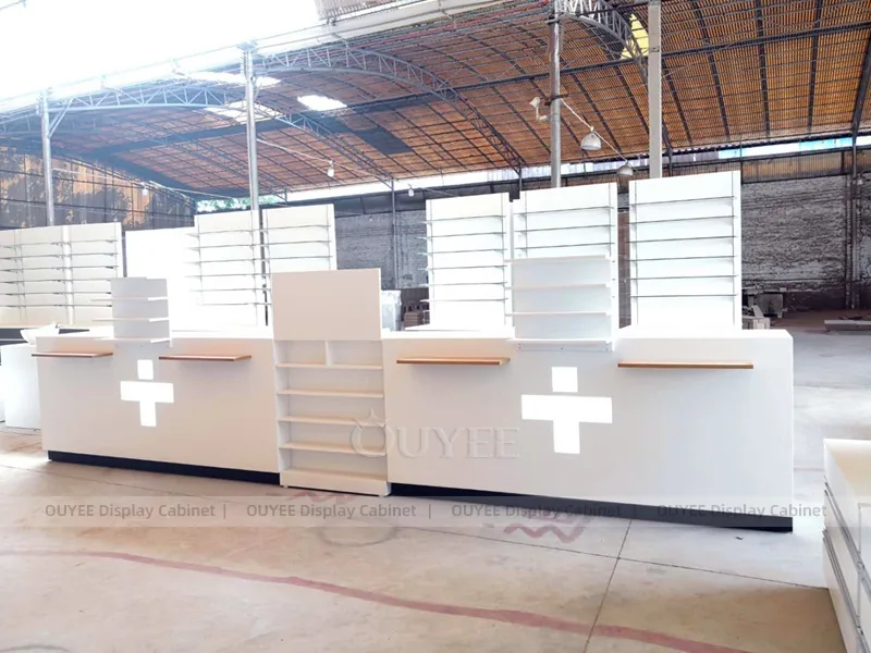 White Pharmacy Counter Cross - Image 5