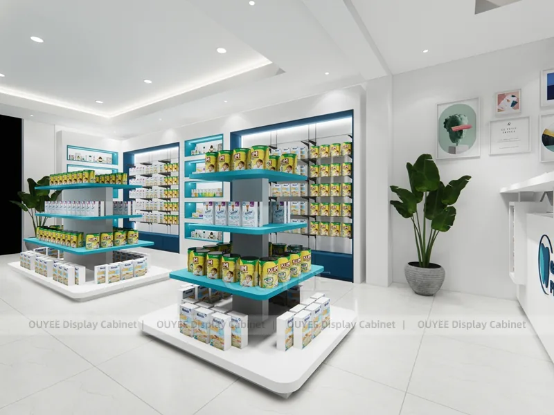 White Pharmacy Counter Green - Image 2
