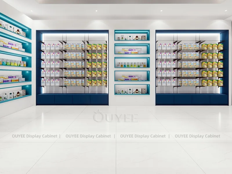 White Pharmacy Counter Green - Image 4