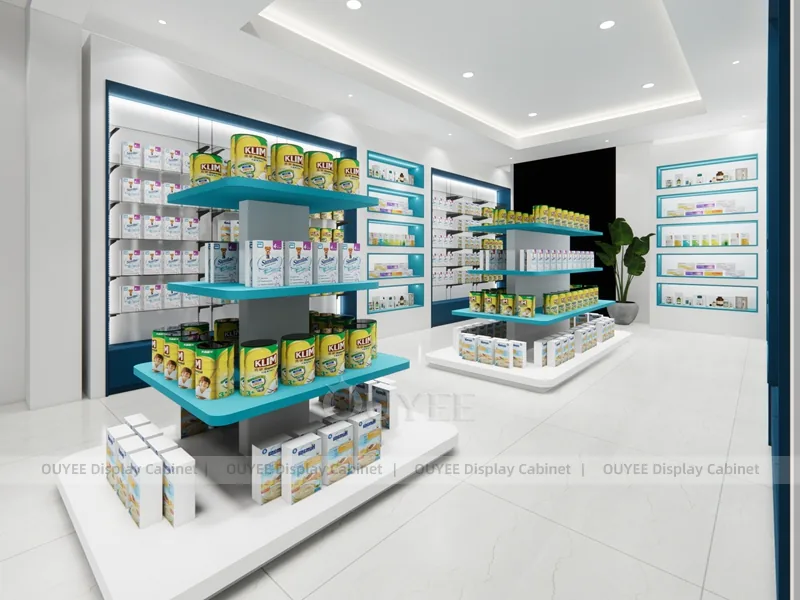 White Pharmacy Counter Green - Image 7