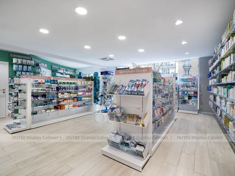 White Pharmacy Curved Display - Image 3
