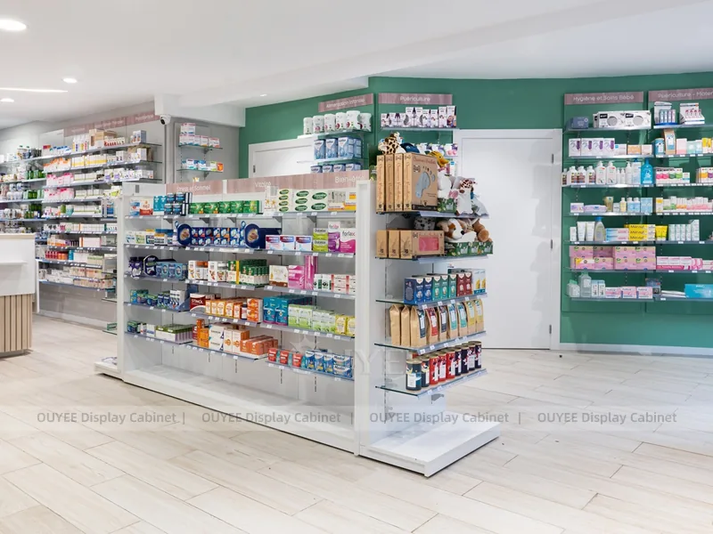White Pharmacy Curved Display - Image 4