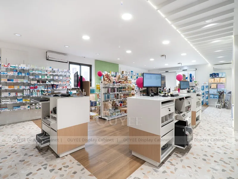 White Pharmacy Curved Display - Image 6