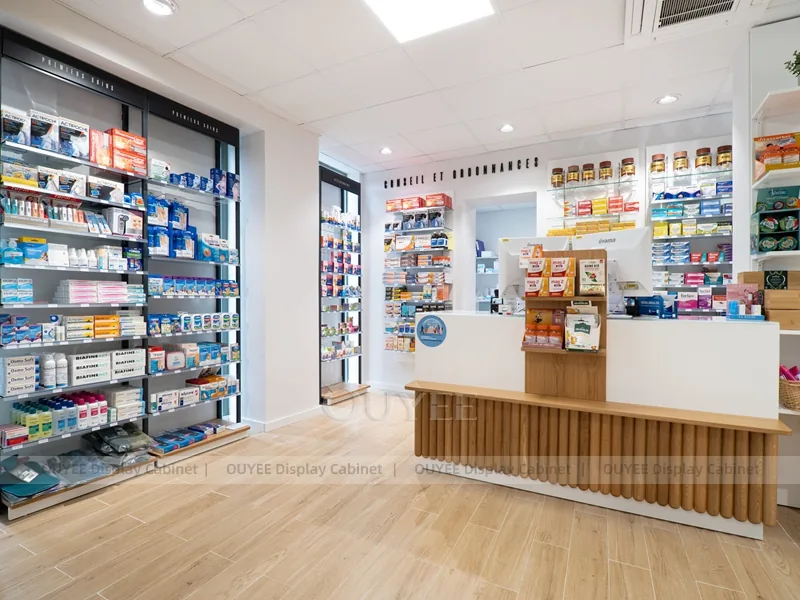 White Pharmacy Curved Display - Image 8