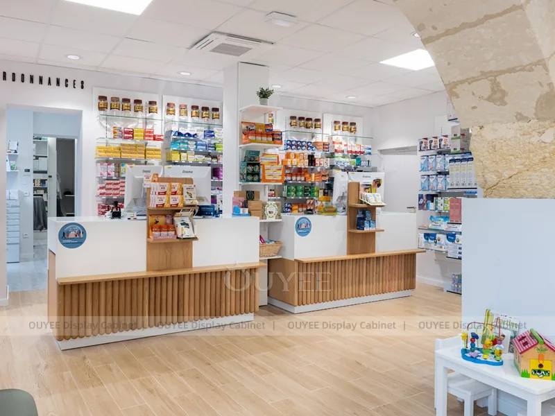 White Pharmacy Curved Display - Image 9