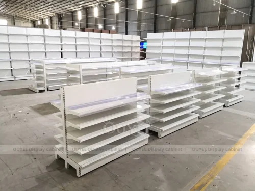 White Pharmacy Gondola Wall
