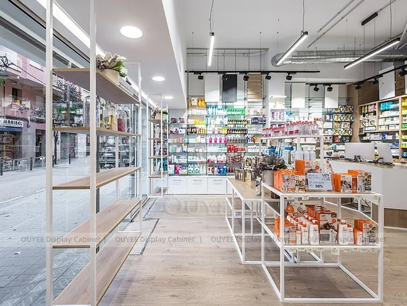 White Pharmacy Shelving Wire - Image 2