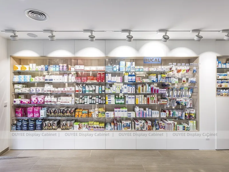 White Pharmacy Shelving Wire - Image 8