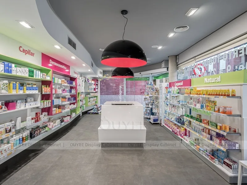 White Pink Pharmacy Shelving - Image 3
