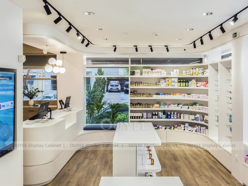 Wood Accent Pharmacy Counter - Image 4