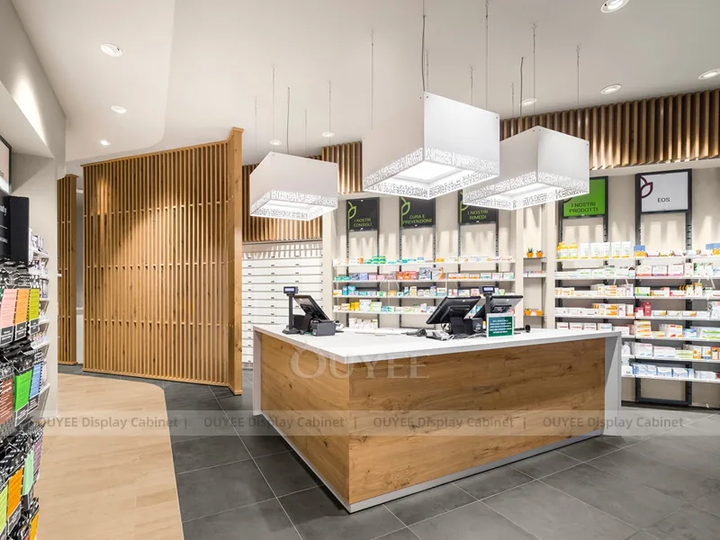 Wood Ceiling Pharmacy Counter - Image 6