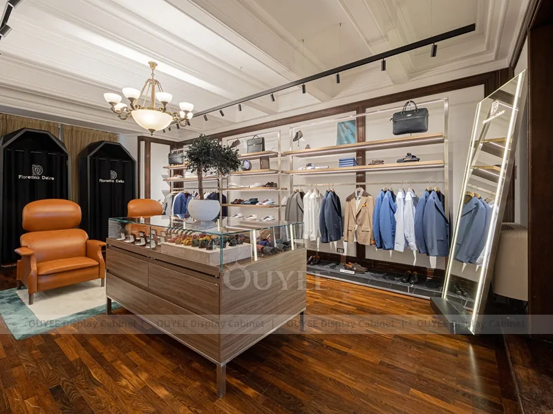 Wood Luxury Island Apparel Shop Display - Image 4
