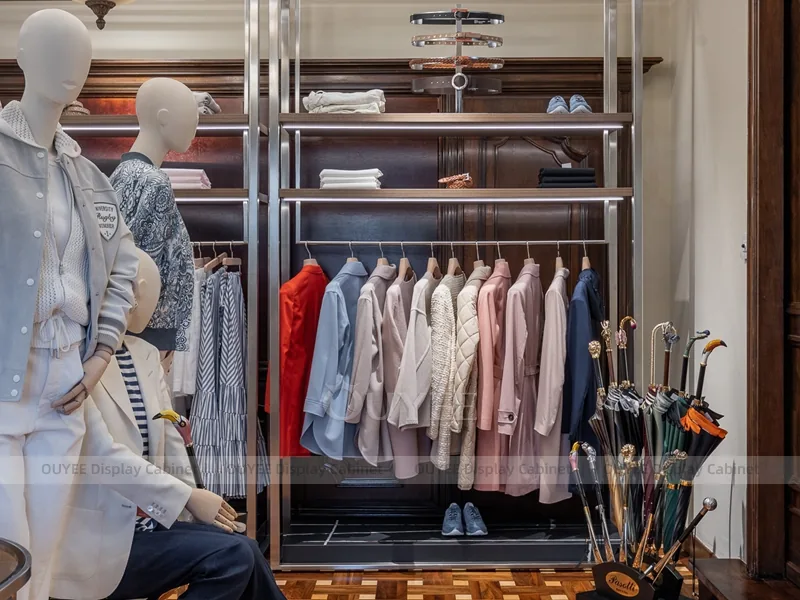 Wood Luxury Island Apparel Shop Display - Image 6