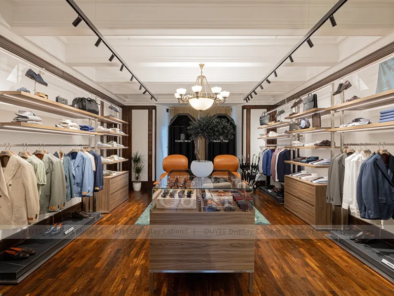 Wood Luxury Island Apparel Shop Display - Image 7