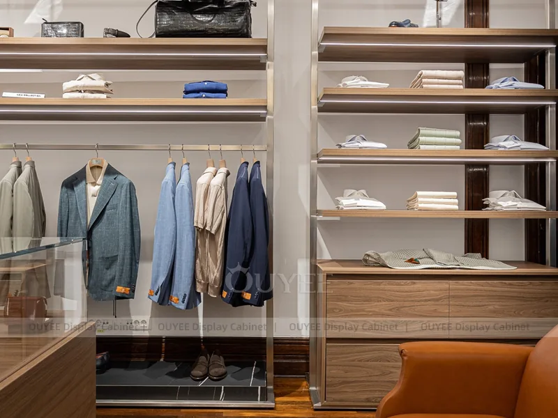 Wood Luxury Island Apparel Shop Display - Image 8