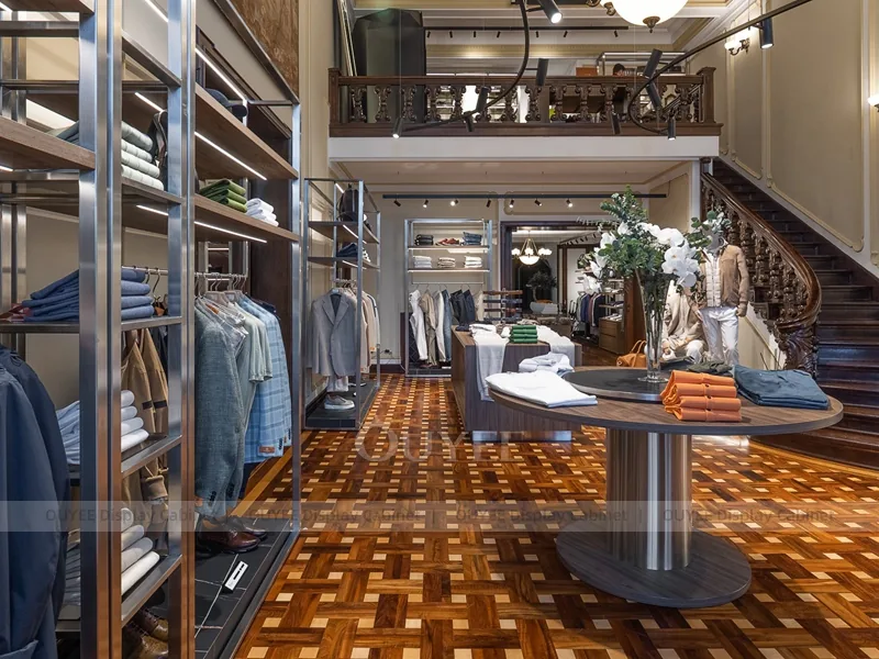 Wood Luxury Island Apparel Shop Display - Image 9
