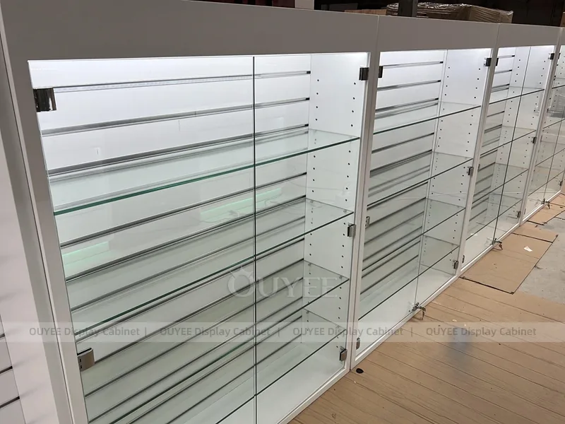 Wood Tone And Gold Complete Store Fixture - Image 7