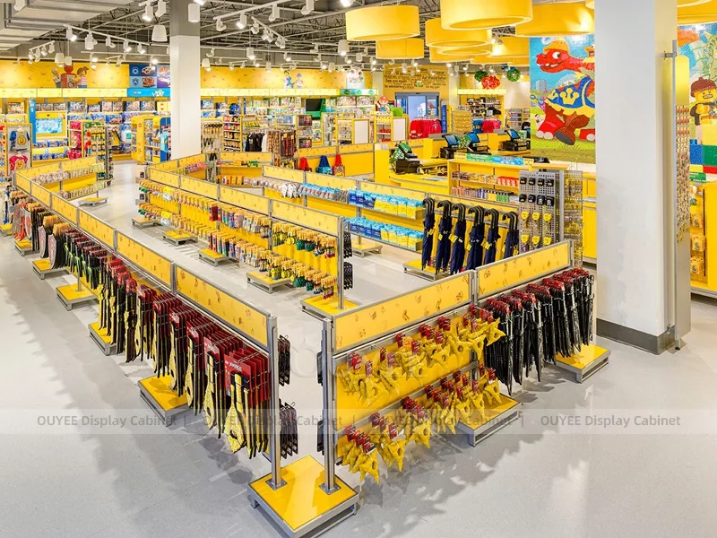 Yellow Kids Store Display Rack 07